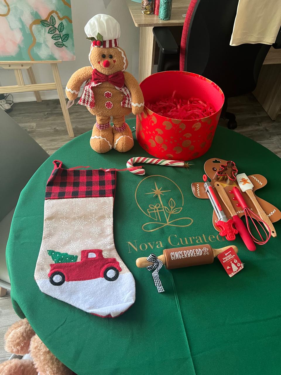 Gingerbread Christmas Baking Box gift by Nova Curated